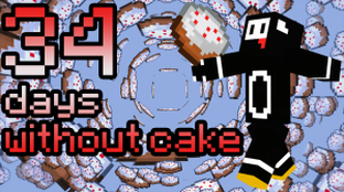 Welcome to 34 Days Without Cake! This is a parkour challenge in which you must jump from platform to platform to collect ingredients for a delicious cake! In this map, deaths are counted as days. Can you collect all the ingredients for the cake in under 34 days? That's my record! This map is very easy to install and use. It is compatible with any resource pack, so all you need to do is drag the map into your saves folder and hit play!